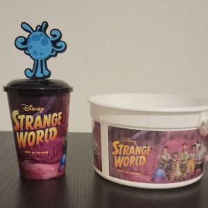 Disney Strange World Kids Combo Cup and Popcorn Bucket
